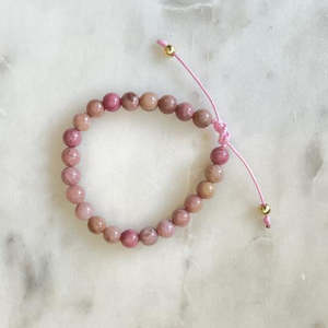 Brave Rhodonite Bracelet - Child