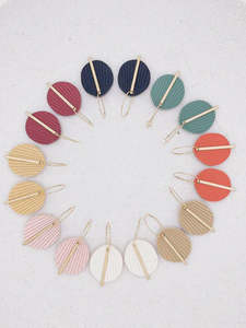 Clover Hoop - Everyday Acrylic Earrings