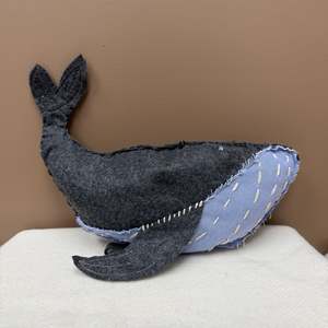 Baby Me: Felt Embroidery Whales