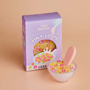 Toys Play: Tiny Tummies Tiny Loops Cereal Bowl