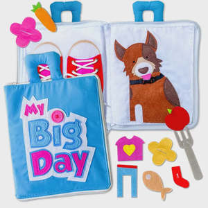 Toys Play: Fabric Activity Book - Interactive Soft My Big Day