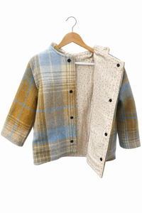 Woolen Jacket - Plaid/Spots