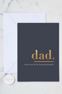 Papier Hq: Card - Favourite Parent