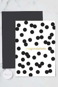Card - Polka Dot Congrats