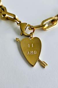 Nikki Ross Jewellery: Cupids Arrow Ti Amo  - Chunky Chain