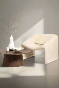 Furniture: LEISURE BOUCLE CHAIR