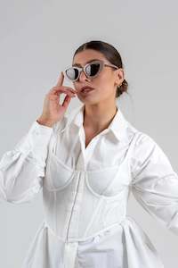 Rhia Sunglasses - Latte