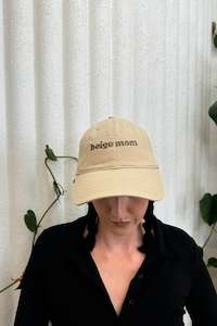 Accessories 1: Dad Cap - "Beige Mom"
