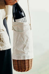 Wicker Wine Carrier