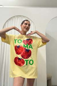 Tops 1: Tomato Tee - Butter