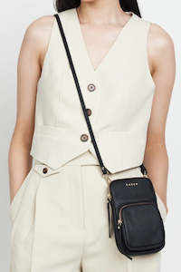 Saben: Nikko Pocket Phone Sling - Black Bubble