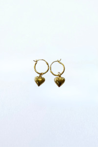 Bubble Heart Sleepers Gold