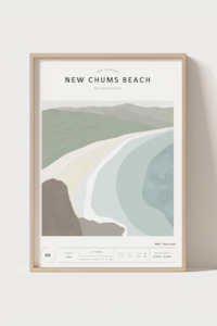 New Chums Beach Print