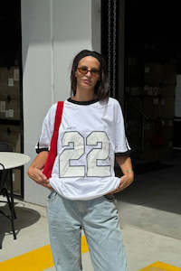 Tops 1: Twenty Two Tee - White