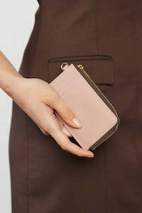 Woman All: Winona Card Holder - Desert Rose