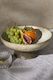 Dusk Stoneware Raised Platter - Cream & Brown
