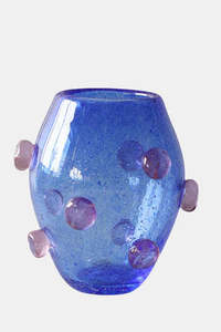 Home: Blue Sophie Vase - Medium