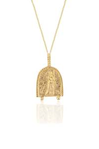 Fashion: Joan of Arc Necklace - Gold