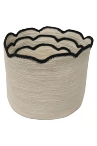 Cleaning Organisation: Jute Scallop Basket