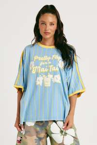 Best Selling: The Mai Tai Tee - Blue