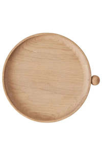 Papier Hq: Wooden Circle Tray