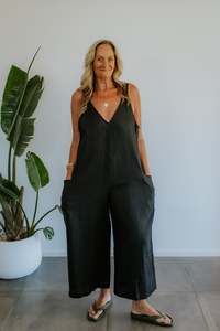A Company Of Friends: Kelly Linen Jumpsuit