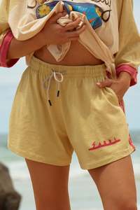 Bottoms: The Chido Shorts - Seas the Day - Mustard