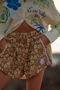 The Altos Shorts - Seas The Day - Mocha