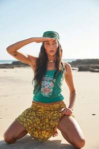 Smooth Sailing Tank - Green