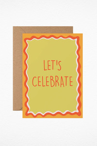 Gifts: Let's Celebrate Card