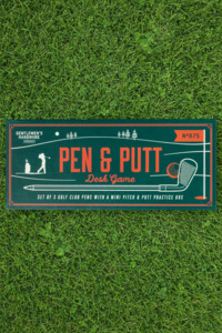 Golf Club Pens with Mini Putt