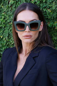 Accessories 1: Brigada Sunglasses - Matte Army Green