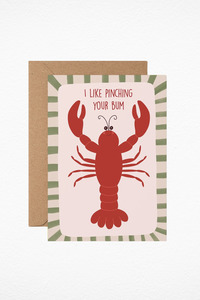 Gifts: Lobster Love - Funny Greeting Card, Anniversary, Birthday