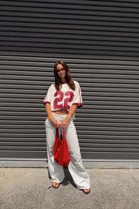 Tops 1: Twenty Two Tee - Cherry