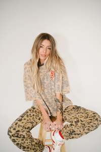 Tops 1: Sorry Mom Tee - Leopard