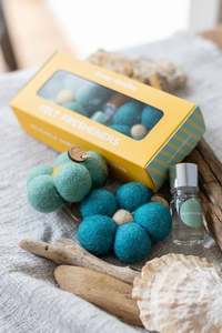 Felt Flower Fresheners - Beachcomber