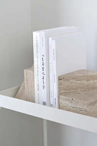 Best Selling: Geo Stone Bookend Pair