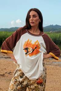 Best Selling: The Very Oversized Lucky Duck Raglan Tee