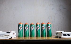 Products: 6 x Drink Bottles and 6 x Towel