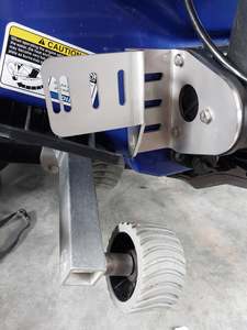 Seadoo transom mounted transducer bracket