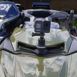 Sea Doo Fishing Accessories: Front accessory mount - Nav Lights - GoPro Fish Pro/GTX/RXT/ Explorer Pro