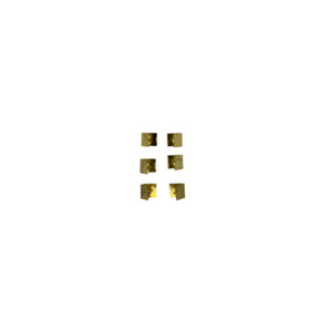End-Tip Clip Gold (100pcs/Pack)