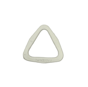 Plastic Tri-Ring White (25mm)