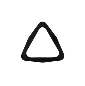 Dee Rings O Rings Rectangles Triangles: Tri Ring - Black