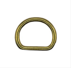 Welded Solid Brass Shiny Dee