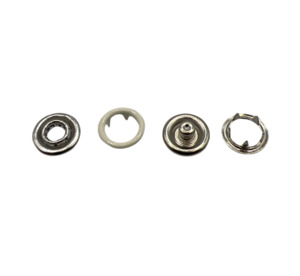 Fasteners: Gripper Set Cream Prong 4 Pcs/Set (9mm)