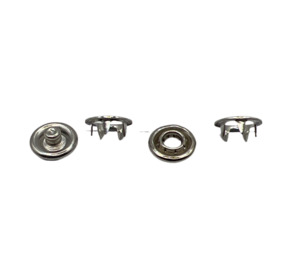 Fasteners: Gripper Set Nickel 4Pcs/Set (9mm)