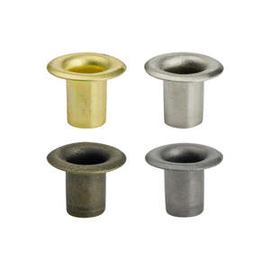 Eyelets Washers: Steel Eyelets, 100/PK