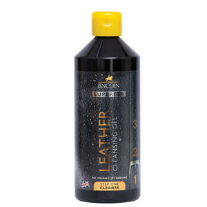 Leather Care Adhesives Dyes: Lincoln Leather Cleansing Gel Step 1