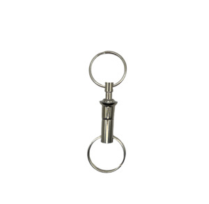Quick Release Keyring - Nickel
